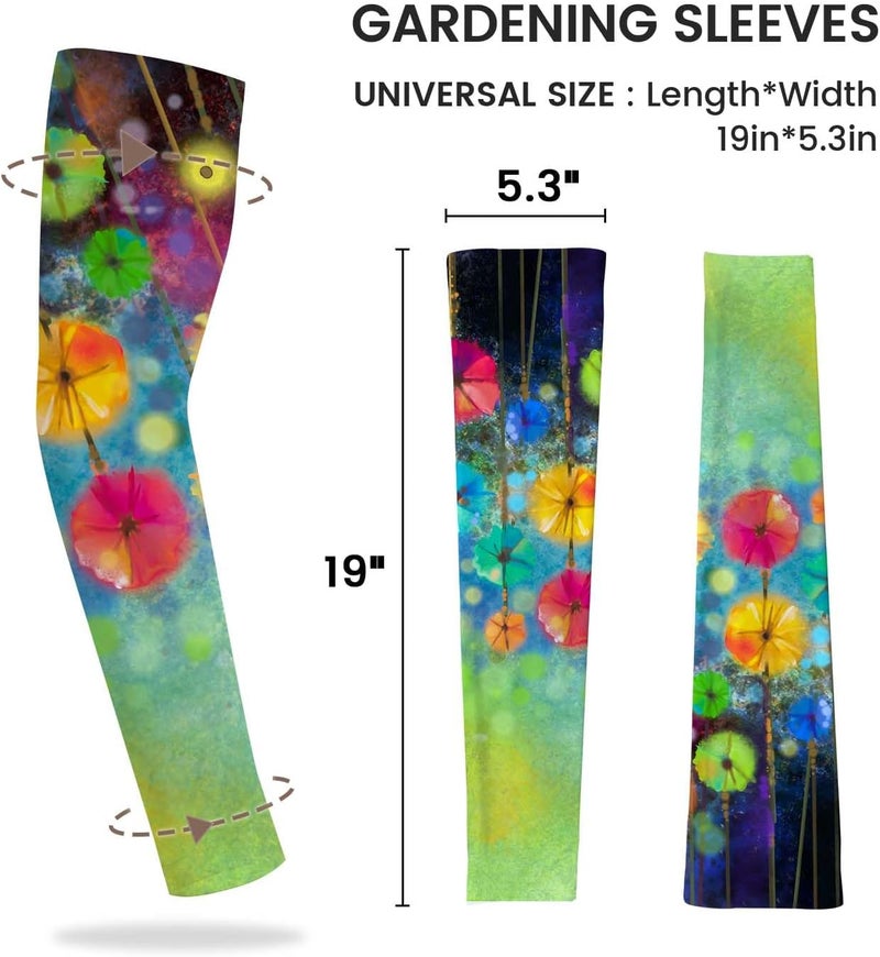 YPHCDO Store Gardening Sleeves for Women Farm Sun Protection Thorn Proof Cooling Arm Sleeves to Cover Arms for Garden Sports - Image 5